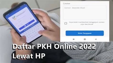 Cara Daftar Pkh Online 2020 lewat hp